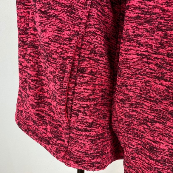 Cold Storage Womens Raspberry Black Hooded Sweatshirt Foul Weather Gear XXL - Picture 4 of 9